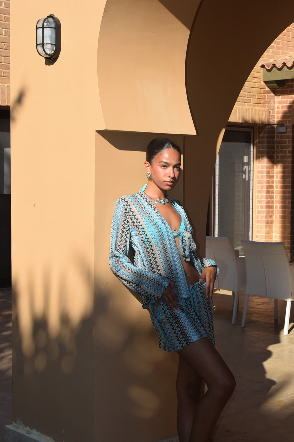 The azure muse set